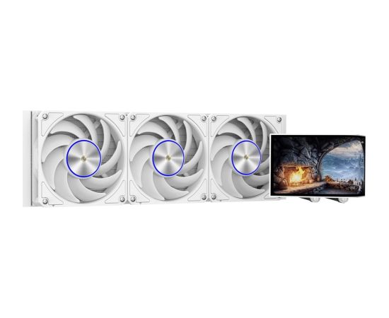 Chłodzenie wodne Krux HydroArc 360 White (KRXE011) Procesoru dzesēšana