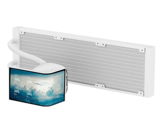 Chłodzenie wodne Krux HydroArc 360 White (KRXE011) Procesoru dzesēšana