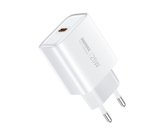 Charger Remax RP-U137 25W USB-C white Telefonu lādētāji 220v