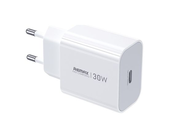 Charger Remax CA09 30W USB-C white Telefonu lādētāji 220v