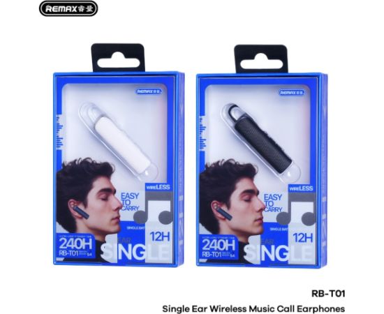 Bluetooth наушник Remax RB-T01 черный Устройства Bluetooth