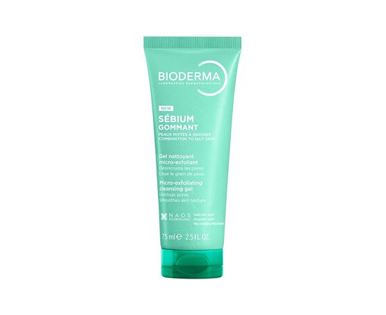 Bioderma Sébium Micro-Exfoliating Cleansing Gel - Pleťový peeling 75ml Духи и косметика