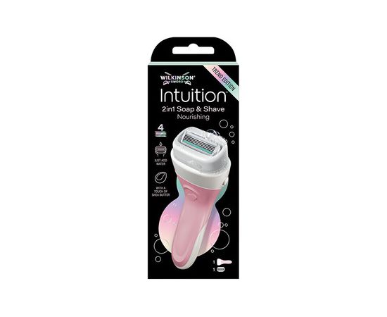 Wilkinson Sword Soap and Shave Nourishing 2in1 Epilatori, bikini trimmeri, sieviešu skuvekļi