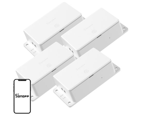 SONOFF Basic R5 Gen5 Wi-Fi Matter 10A Switch, 4-Pack Viedie slēdži