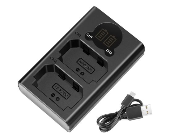 NEEWER DL-FZ100 Dual Battery Charger for NP-FZ100-S Batteries Новинки Компьютерная техника