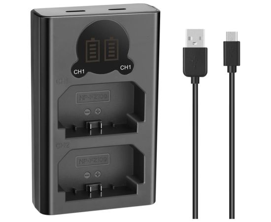 NEEWER DL-FZ100 Dual Battery Charger for NP-FZ100-S Batteries Новинки Компьютерная техника