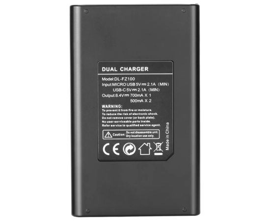 NEEWER DL-FZ100 Dual Battery Charger for NP-FZ100-S Batteries Новинки Компьютерная техника