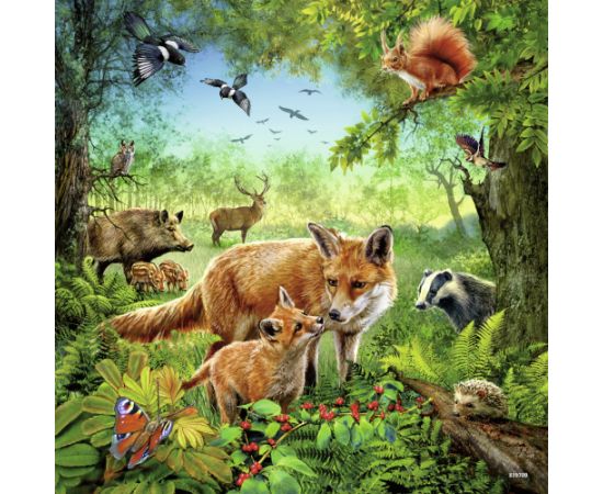 Ravensburger Puzzle 3x49 pc World Animals Пазлы