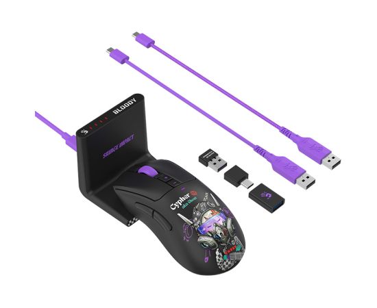 A4Tech 47744 Bloody R73 Ultra Duo Cypher Ghost Peles, ievadierīces