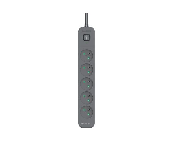 Tracer 47813 Super Line+ Graphite 1.5m (5 outlets ) Strāvas pagarinātāji
