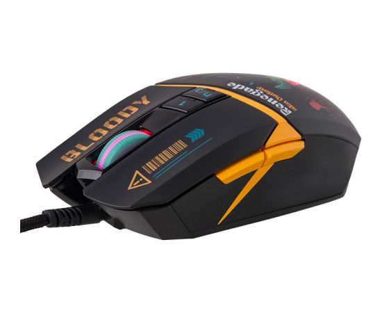 A4Tech 47619 Bloody W63 Max Renegade Midnight USB Peles, ievadierīces