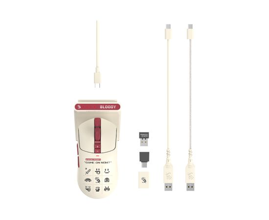 A4Tech 47743 Bloody R72 Ultra Duo Pixels Red Peles, ievadierīces