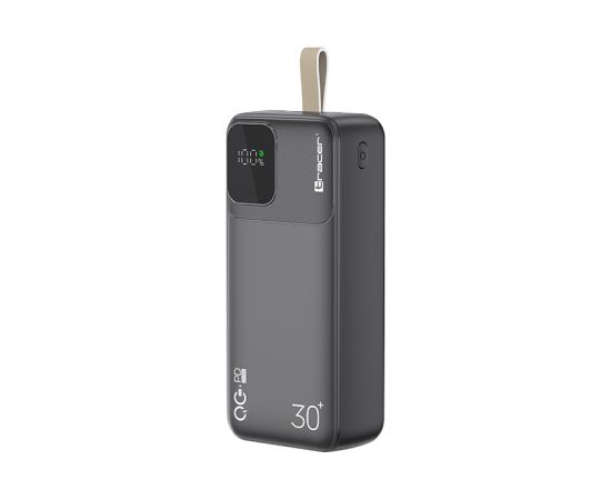 Tracer 47824 Prime-V3 30000mAh QC22.5W+PD20W Power Bank, Black Power Banks