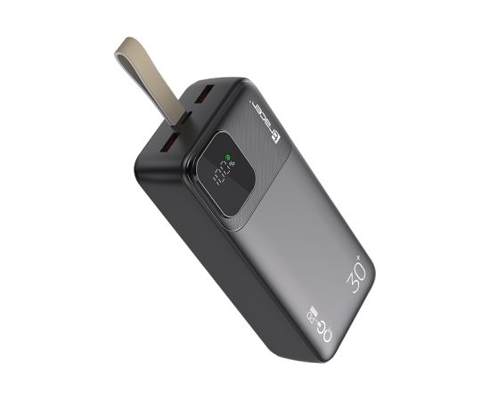 Tracer 47824 Prime-V3 30000mAh QC22.5W+PD20W Power Bank, Black Power Banks