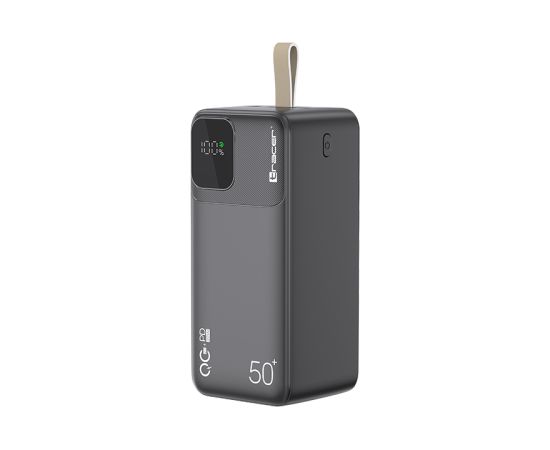 Tracer 47825 Prime-V5 50000mAh QC22.5W+PD20W Power Bank, Black Power Banks
