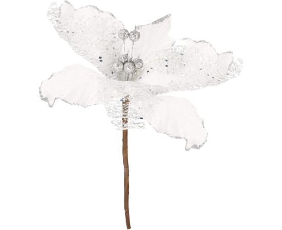 Ziemassvētku rotājums "Poinsettia" Springos CA0799, 24×15 cm Jaunumi, mēbeles, māja