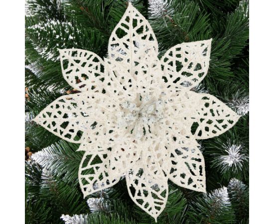 Ziemassvētku rotājums "Poinsettia" Springos CA0728 15 cm Ziemassvētku dekorācijas