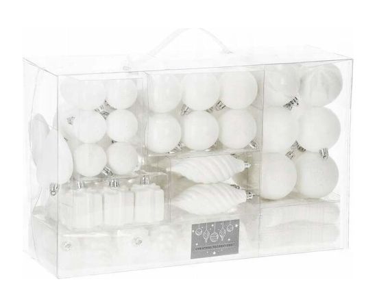 Ёлочные украшения Springos CA0854 72 шт.  Eglīšu rotājumi