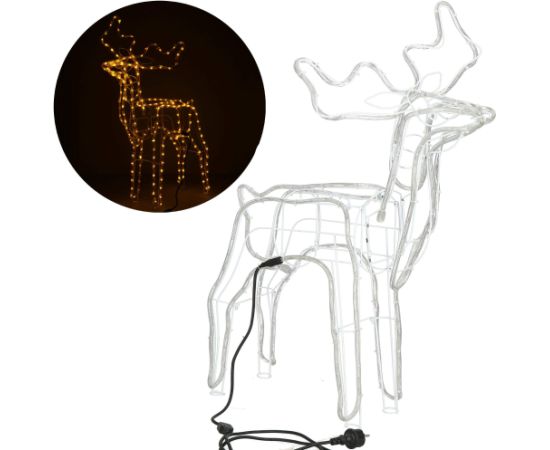 Ziemassvētku LED ziemeļbriedis Springos CL1218, 90 cm, silti balta gaisma Ziemassvētku lampiņas, LED virtenes