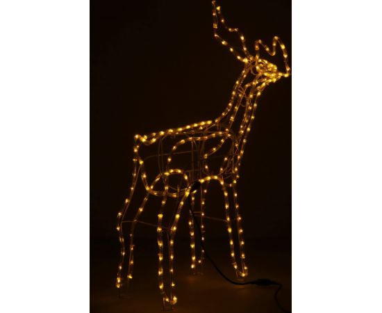 Ziemassvētku LED ziemeļbriedis Springos CL1218, 90 cm, silti balta gaisma Ziemassvētku lampiņas, LED virtenes