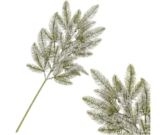 Ziemassvētku zars mākslīgā lapa dekorācija Springos CA1313 68 cm  Eglīšu rotājumi