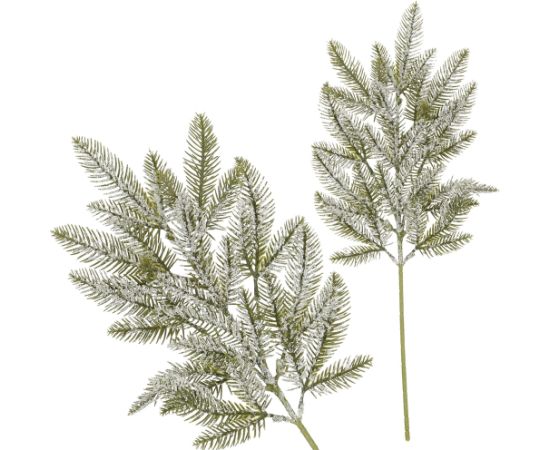 Ziemassvētku zars mākslīgā lapa dekorācija Springos CA1313 68 cm  Eglīšu rotājumi