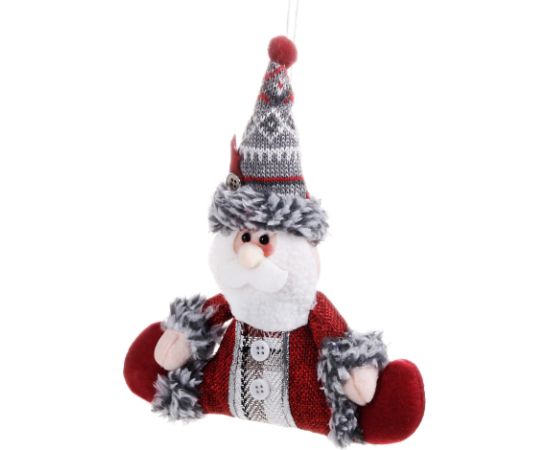 Ziemassvētku dekorācija-Ziemassvētku rūķis Springos CA0310, 19 cm  Eglīšu rotājumi