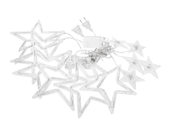 Рождественская звёздная гирлянда-занавес Springos CL4133 138 LED Ziemassvētku lampiņas, LED virtenes