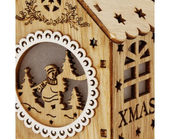 Springos Ziemassvētku rotājums 6 x 9  cm CA1285  Eglīšu rotājumi