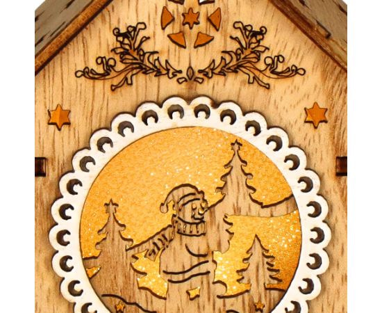 Springos Ziemassvētku rotājums 6 x 9  cm CA1285  Eglīšu rotājumi