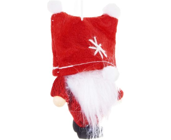 Ziemassvētku rotājums Springos CA0626, sarkans rūķis 8 cm  Eglīšu rotājumi