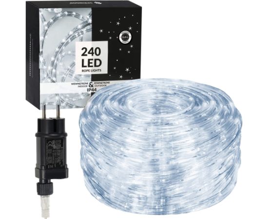 LED gaismas šļūtene 240 Springos CL4114 auksti balta 11,5 m Ziemassvētku lampiņas, LED virtenes
