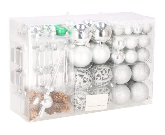 Ёлочные украшения Springos CA0847 102 шт.  Eglīšu rotājumi