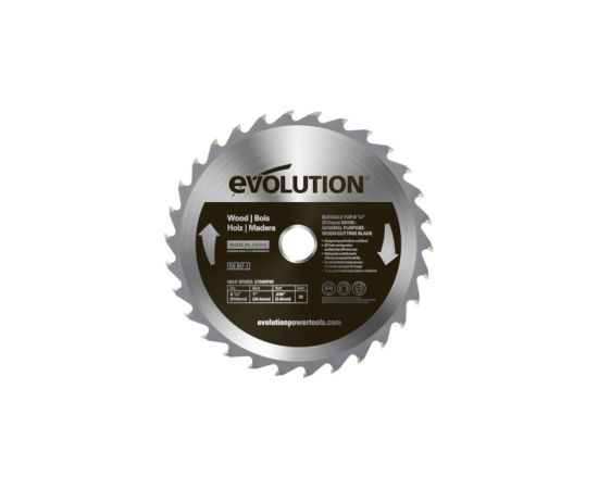 Griešanas disks Evolution GW210TCT-30; 210 mm; Z30 Zāģripas