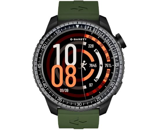 Garett Compass GPS Smartwatch Black Mobilie telefoni
