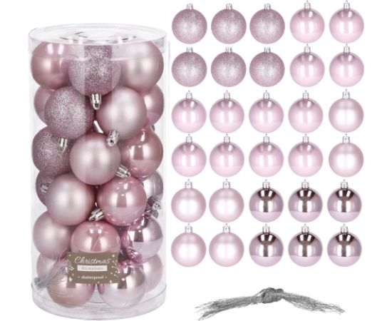 Рождественская елочная игрушка Springos CA0148, 5 см 30 шт.  Eglīšu rotājumi