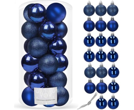Елочные шары Springos CA0100 4см 20 шт.  Eglīšu rotājumi