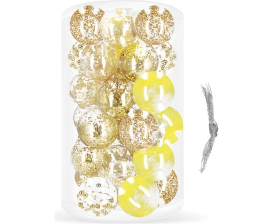 Ёлочные украшения Springos CA0882 30 шт.  Eglīšu rotājumi