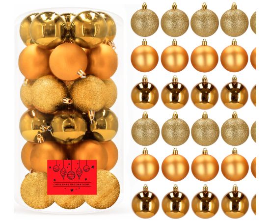 Ёлочные шары Springos CA0008, 30 шт.  Eglīšu rotājumi