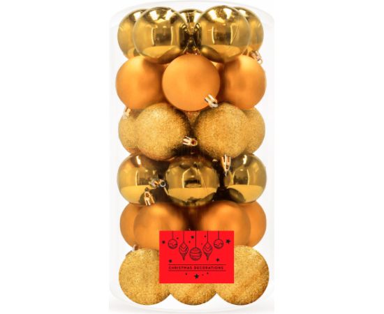 Ёлочные шары Springos CA0008, 30 шт.  Eglīšu rotājumi