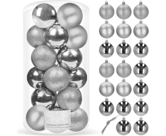 Елочные шары Springos CA0095 4см 20 шт.  Eglīšu rotājumi