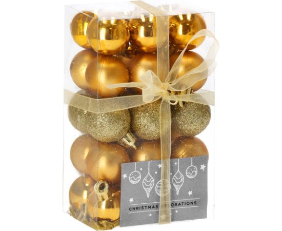 Елочные шары Springos CA0013 3см 30 шт.  Eglīšu rotājumi