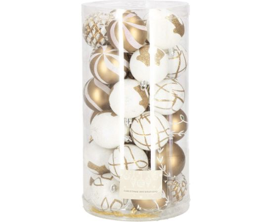 Ёлочные украшения Springos CA0865 6 см 30 шт.  Eglīšu rotājumi