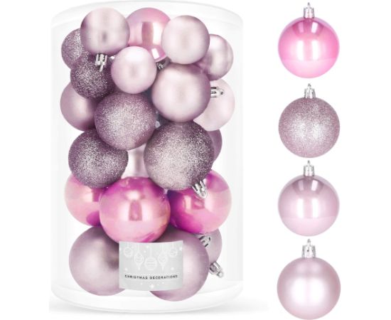 Рождественская елочная игрушка Springos CA0175 4/5/6 см 30 шт.  Eglīšu rotājumi