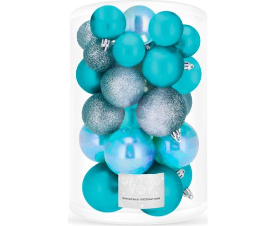 Елочные шары Springos CA0182 4/5/6см 30 шт.  Eglīšu rotājumi