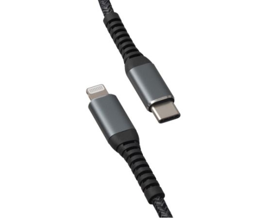 Qualo QRC-CL-01 USB-C / Lightning 2.4A Vads 1m Data USB kabeļi
