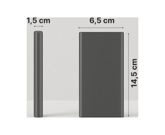Qualo QPB10-LD-23-18 Повер банк 10000 mAh / LED / 23W Power-банки