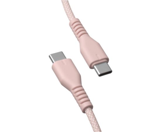Qualo QKN-CC-16 Kabelis USB-C -  USB-C 1.5m / 60W Data USB kabeļi