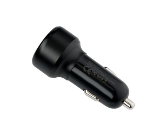 Qualo QRLS-AC-01-32 USB / USB-C Auto Lādētājs 32W Telefonu lādētāji 12v Automašīnām