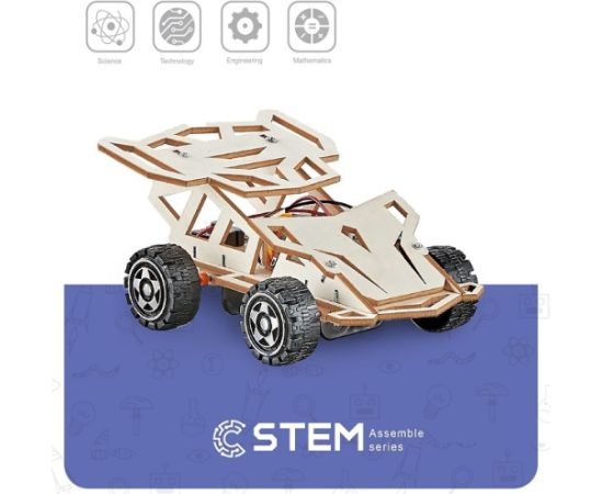 Extradigital Wooden Assembly Kit Four-Wheel Drive Racing Car, STEM Educational Toy Конструкторы
